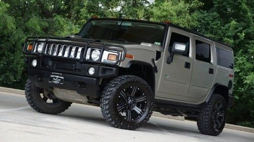 2006 hummer h2 navigation tow package heated seats rear a/c 4x4 sat.radio