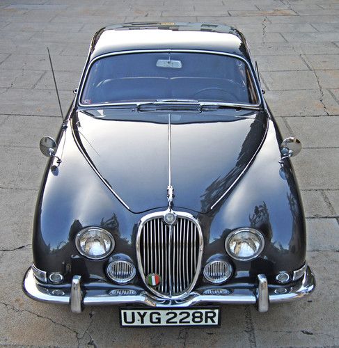 1966 jaguar 3.8s saloon: original 4-speed overdrive, 68,000 original mile ca jag