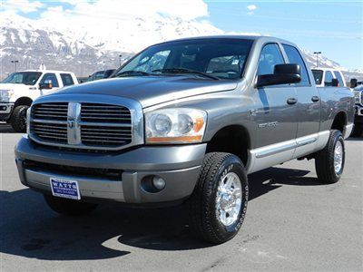 Quad cab slt laramie  4x4 5.9 cummins diesel auto shortbed tow low reserve