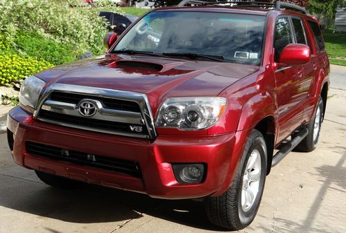 2007 toyota 4runner sport v8 fully loaded, low miles, one owner