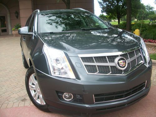 2011 cadillac srx,3.0l,no reserve,salvage,navi,pano roof,leather,heat/cool seats