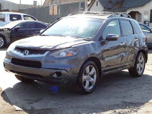 2008 acura rdx w/ technology package damaged salvage loaded economical wont last