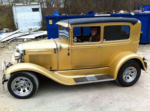 1930 ford custom model a streetrod hotrod street rod hot rod 350 v8 chevy engine