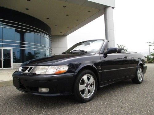2002 saab 9-3 se convertible loaded extra clean sharp color