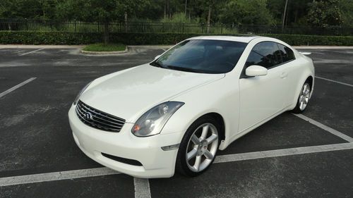 2004 infiniti g35 coupe, low miles, clean