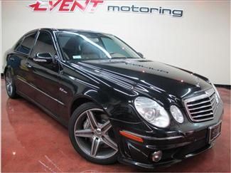 2007 black e63 amg sedan 4d!