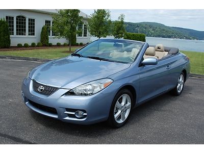 2007 toyota solara camry sle convertible only 10k miles stunning heated leather
