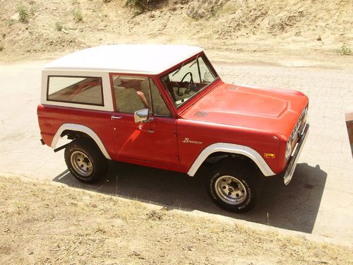 1971 ford bronco  4x4