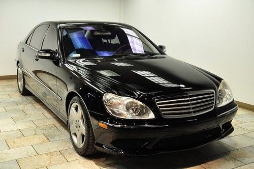 2005 mercedes-benz s600 sport low miles rear controls warranty