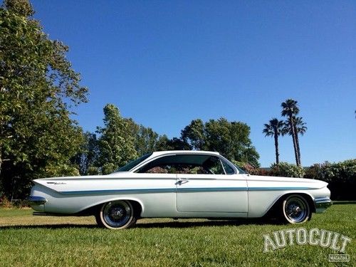 1961 chevy belair impala 2 door hardtop hot rod lowrider ss409 bubbletop nascar