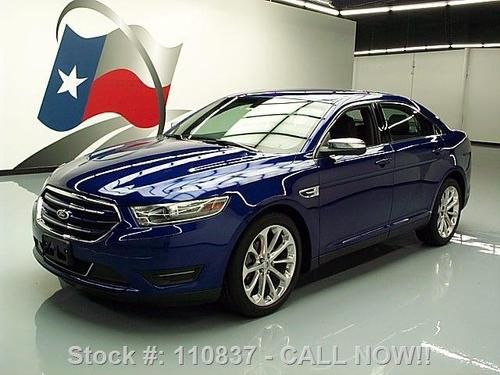 2013 ford taurus limited rear cam leather 20's 30k mi texas direct auto