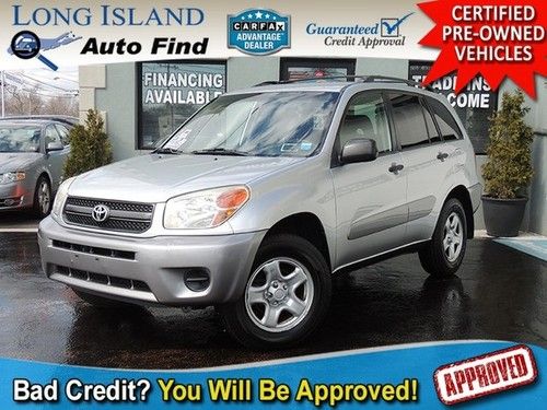 04 toyota rav4 cloth seats tpms cruise cd steering controls 1 owner clean carfax
