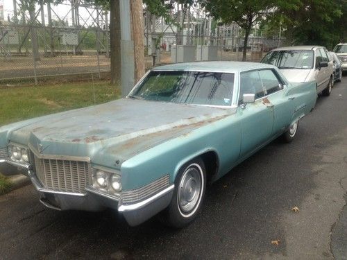 1969 cadillac deville base hardtop 4-door 7.7l