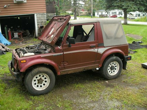 Barn find 1988 suzuki samuarai jx