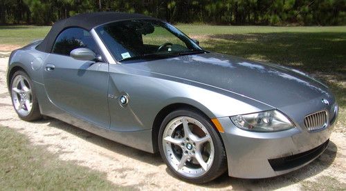 2006 bmw z4 3.0si roadster-manual-28,700 miles-installed options-great condition