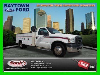 F350 chassis service body 1 owner single cab 6.0 v8 auto truck is sold as is