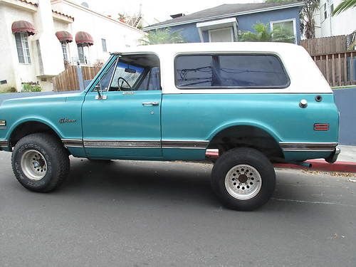 Purchase used 1972 Chevrolet K5 blazer 4x4 one owner ...