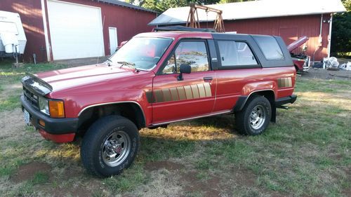 1985 4runner 22re solid axle stock original rare find clean clear or title