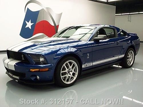 2007 ford mustang shelby gt500 supercharged 6spd 15k texas direct auto