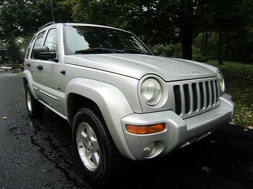 No reserve 2002 jeep liberty limited edition sport utility 4-door 3.7l 4wd auto