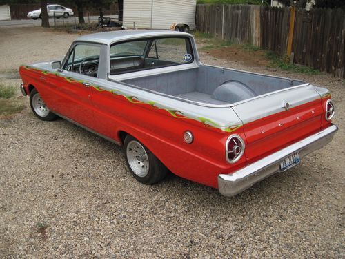 1965 ford ranchero w/ custom paint /  b&amp;m 3 spd auto shifter on an inline 6 -