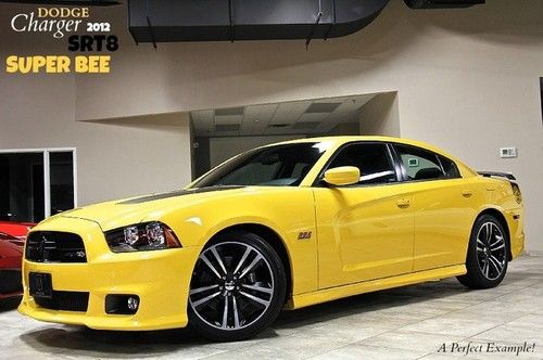 2012 dodge charger srt8 super bee yellow hemi 6.4l *only 2700 miles wow$!!