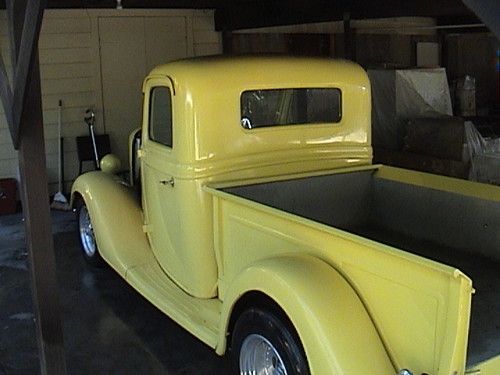 Custom built classic 1935 ford pickup truck