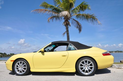 Porsche 911 carrera convertible like new 12,000 miles 2 owner car !!!!