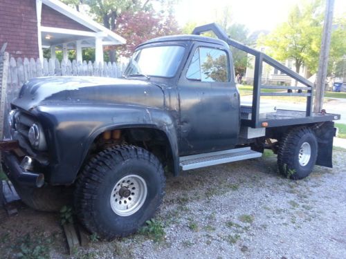 1953 ford f-1 off road truck 4x4 mudder race bogger f-150 bronco