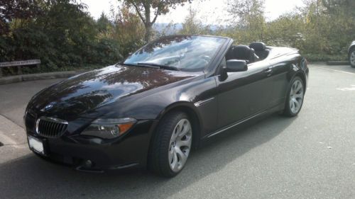 2004 bmw 645ci base convertible 2-door 4.4l awesome