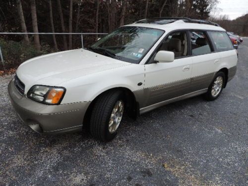 2002 subaru outback, ll bean no reserve, one owner, looks and runs great