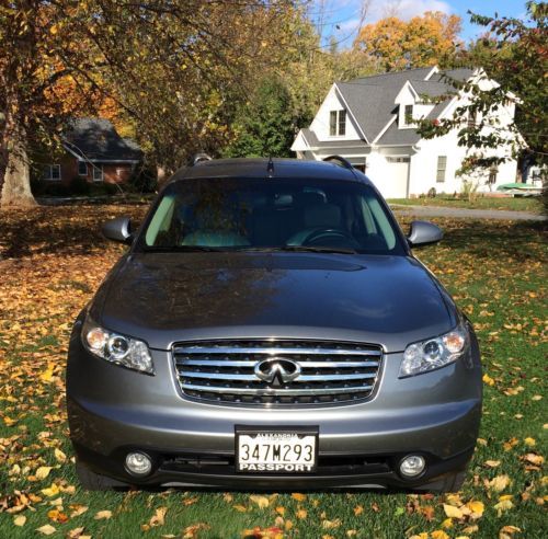 Exceptionally clean 2004 infiniti fx-35, no damage, dents of dings