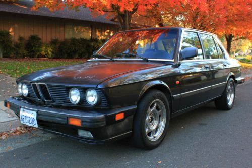 Bmw 1987 535is manual 5 speed e28