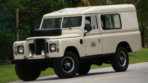 1984 land rover 109 series 3 ex military defender