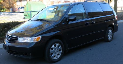 03 honda odyssey ex-l leather one owner excellent cond drive it home no reserve
