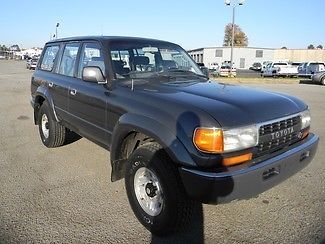 1991 land cruiser 3rd row center diff lock 4x4 southern no rust very clean