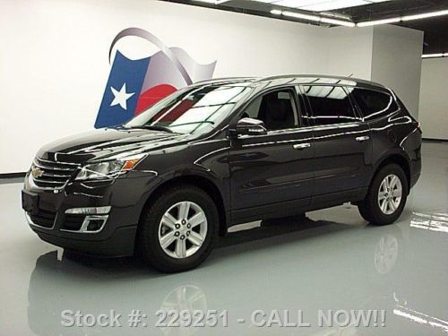 2013 chevy traverse 2lt awd 7-pass leather rear cam 21k texas direct auto