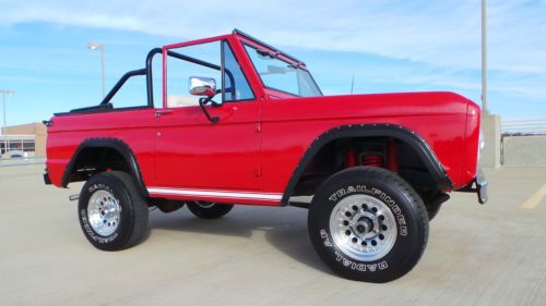 1969 ford bronco convertible air conditioning 351 power brakes &amp; steering clean