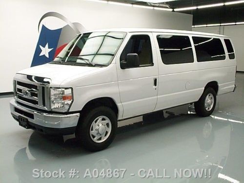 2013 ford e-350 xlt extended 5.4l v8 15-passenger 35k texas direct auto