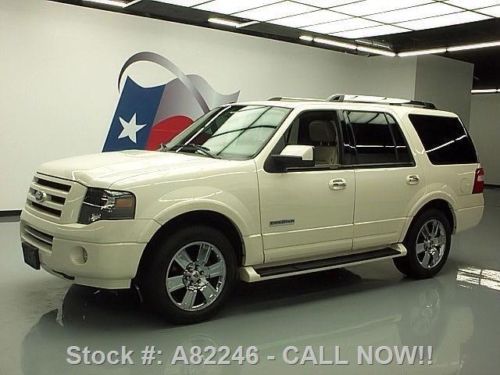 2008 ford expedition limited sunroof nav dvd rear cam  texas direct auto