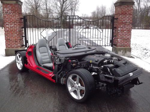 05 ls2 engine c6 29k driving automatic donor rolling chassis salvage wrecked