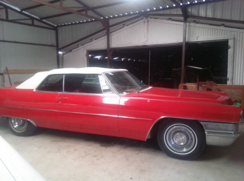 1965 cadillac deville base convertible 2-door 7.0l