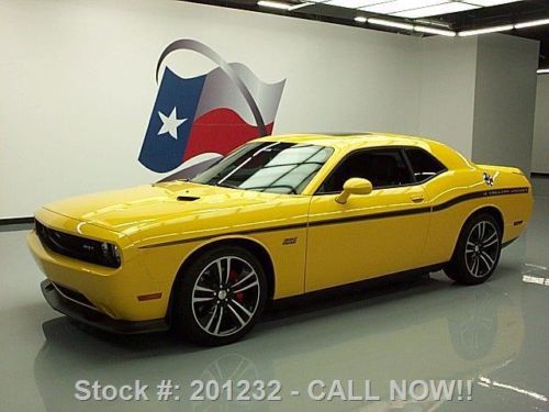 2012 dodge challenger srt-8 392 hemi yellow jacket nav! texas direct auto