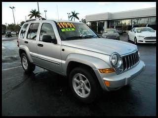 2007 jeep liberty 4wd 4dr limited 4x4 automatic clean priced to sale ! ! ! ! ! !