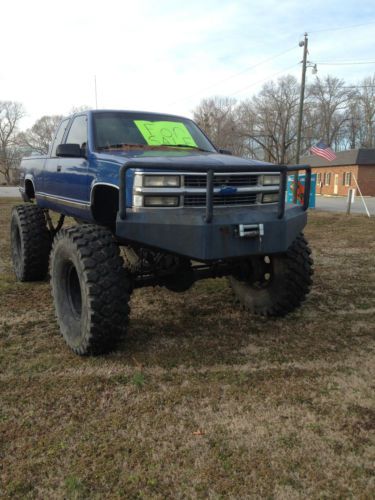 Huge lifted 1997 z71 chevy