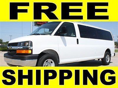 2013  express lt 15 passenger van/curtain air bags,free shipping with buy it now