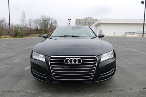 2013 audi a7 3.0t quattro supercharged low miles no reserve, fully loaded