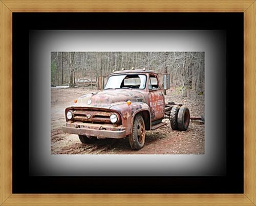 1954  ford f-500  short bed truck