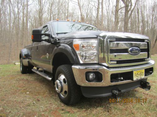 2012 f350 4x4 dually crew cab 6.7 diesel 8ft bed 5th wheel