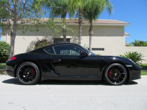 2012 cayman r/s 3.4 *black edition* only 500 built - rare example